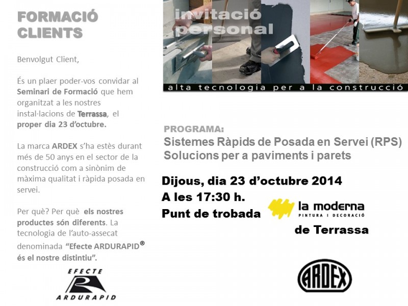 CURSO ARDEX TERRASSA