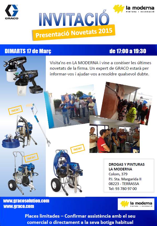 PRESENTACIÓN ÚLTIMAS NOVEDADES DE GRACO