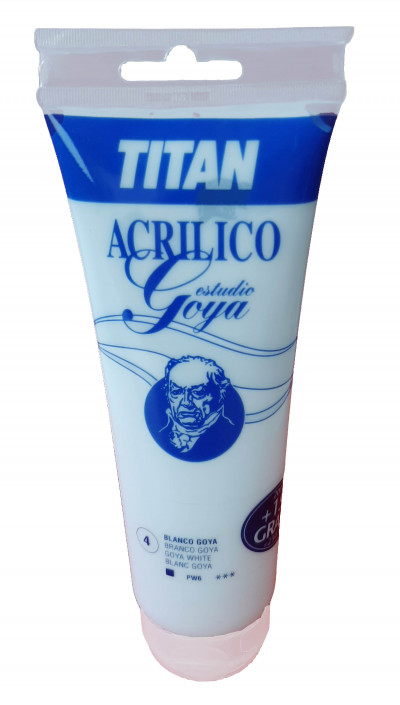 ACRILICO ESTUDIO GOYA 230 ML. N.04 BLANCO