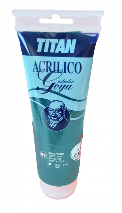 ACRILICO ESTUDIO GOYA 230 ML. N.69 VERDE VEJIGA